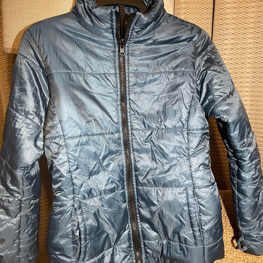 Pulse Shiny Blue Kids youth 14/16 puffer jacket
